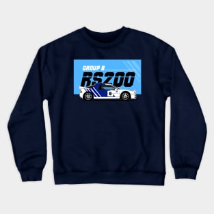 RS200 WRC Rally Crewneck Sweatshirt